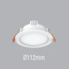 Đèn LED Downlight DLE 9W trắng vàng trung tính 1