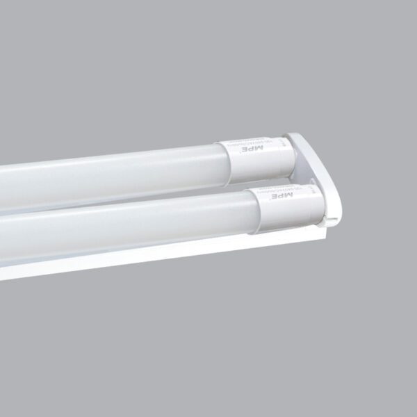 Bộ đèn led tube thủy tinh GT8 bóng đôi MPE 60cm 3