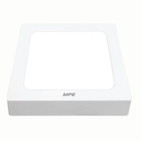 LED Panel ốp nổi nhôm, mặt vuông, điều chỉnh độ sáng 12W ánh sáng vàng SSPL-12V/DIM 1