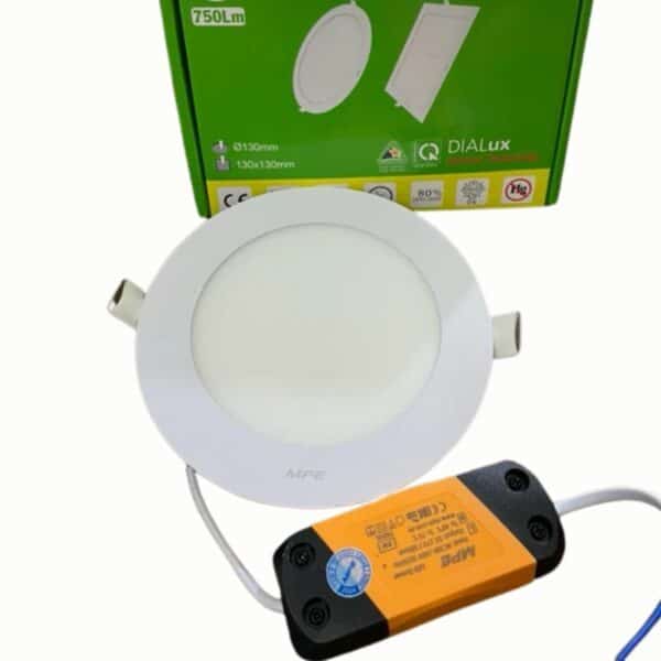 LED Panel âm trần nhôm mặt tròn 15W - 3 chế độ màu RPL-15/3C 2