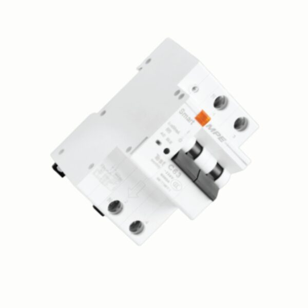 Cầu dao bảo vệ dòng rò, quá tải thông minh RCBOS 2 cực, 80A, 30mA, 6kA mã RCBOS-280/30 1