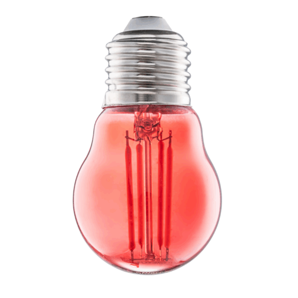 LED Bulb Filament 2.5W ánh sáng đỏ FLM-3RD 1