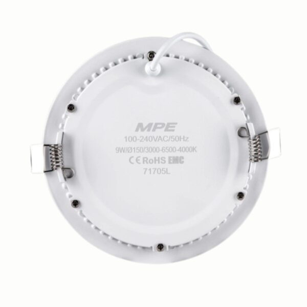 LED Panel âm trần nhôm mặt tròn 24W - 3 chế độ màu RPL-24/3C 2