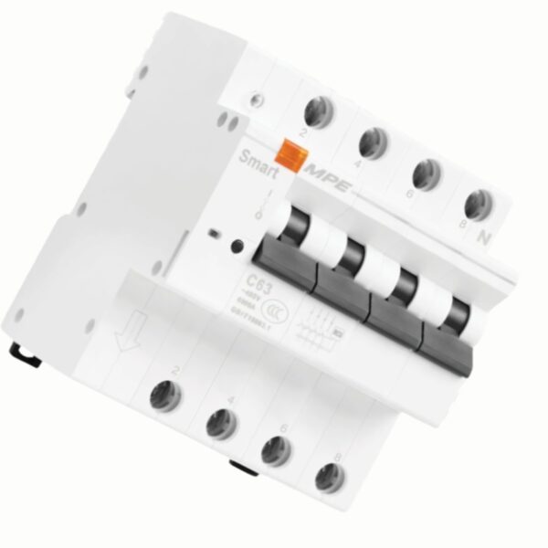 Cầu dao tự động thông minh MCBS 4 cực, 32A, 6kA mã MCBS-432 1