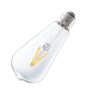 LED Bulb Filament 4W ánh sáng vàng FLM-4/ST64 6