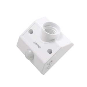 Đui đèn cảm biến chuyển động hồng ngoại E27 quét góc 120 độ IP20 mã IRHD2 4