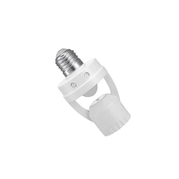 Đui đèn cảm biến chuyển động hồng ngoại E27 quét góc 360 độ IP20 mã IRHD1 1