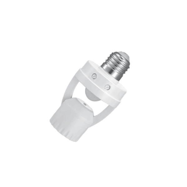 Đui đèn cảm biến chuyển động hồng ngoại E27 quét góc 360 độ IP20 mã IRHD1 2