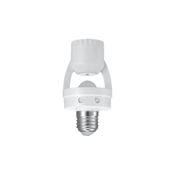 Đui đèn cảm biến chuyển động hồng ngoại E27 quét góc 360 độ IP20 mã IRHD1 3