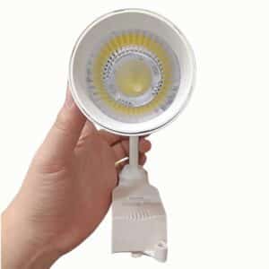 LED chiếu điểm gắn ray màu trắng 8W ánh sáng trắng TSL2-8T 5