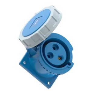 Ổ cắm loại cố định bắt trên bảng điện 3 cực, 32A, IP67 mã MPN2-3232 5
