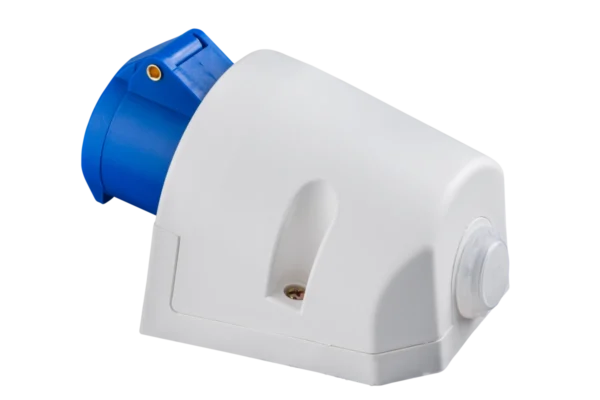 Ổ cắm cố định bắt trên tường 3 cực, 16A, IP44 mã MPN-113 1