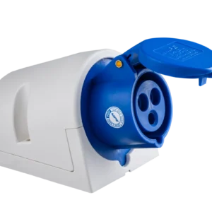 Ổ cắm cố định bắt trên tường 3 cực, 16A, IP44 mã MPN-113 5