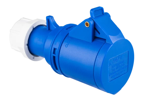 Ổ cắm di động có kẹp giữ dây 3 cực, 16A, IP44 mã MPN-213 2