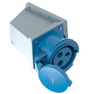 Ổ cắm cố định bắt trên tường 3 cực, 16A, IP44 mã MPN2-113 5