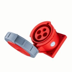 Ổ cắm loại cố định bắt trên bảng điện 4 cực, 16A, IP67 mã MPN-3142 4