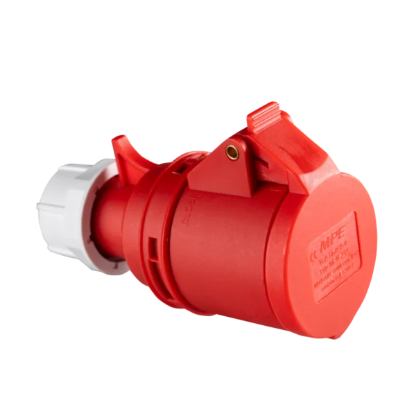 Ổ cắm di động có kẹp giữ dây 4 cực, 16A, IP44 mã MPN-214 1