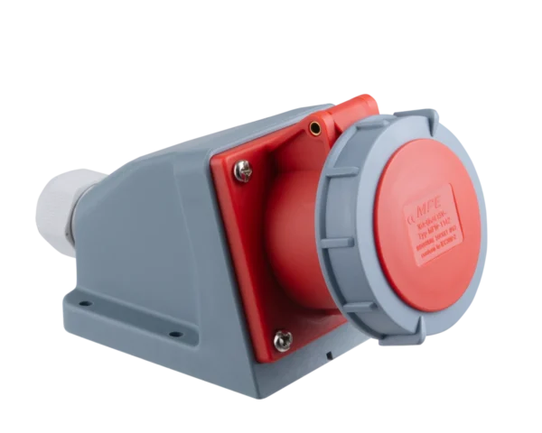 Ổ cắm cố định bắt trên tường 4 cực, 16A, IP67 mã MPN-1142 1