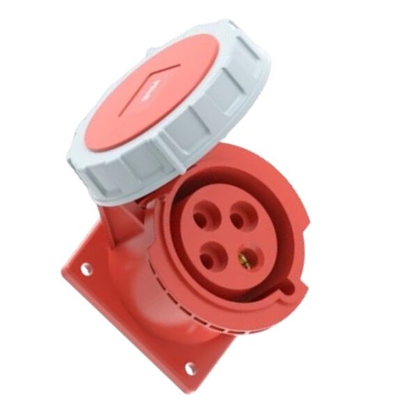 Ổ cắm loại cố định bắt trên bảng điện 4 cực, 16A, IP67 mã MPN2-3142 3
