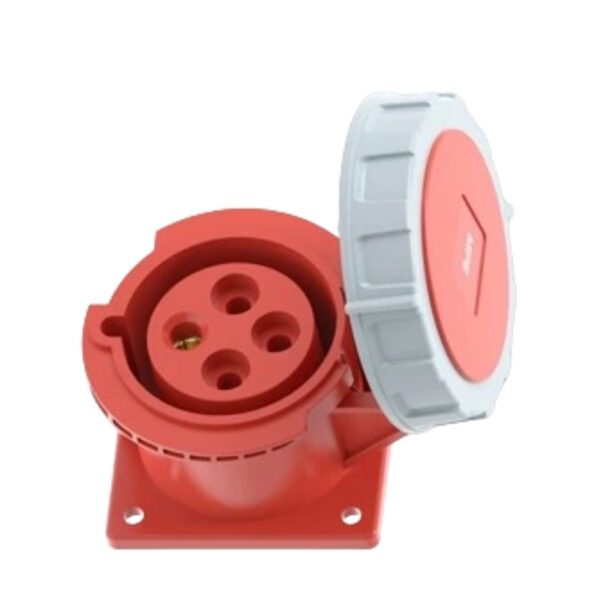 Ổ cắm loại cố định bắt trên bảng điện 4 cực, 16A, IP67 mã MPN2-3142 1