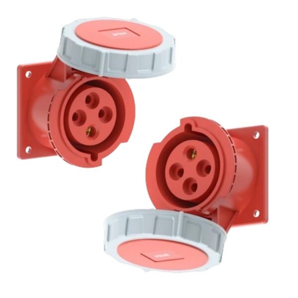 Ổ cắm loại cố định bắt trên bảng điện 4 cực, 16A, IP67 mã MPN2-3142 2