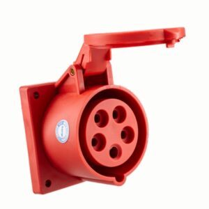 Ổ cắm loại cố định bắt trên bảng điện 5 cực, 16A, IP44 mã MPN-315 4