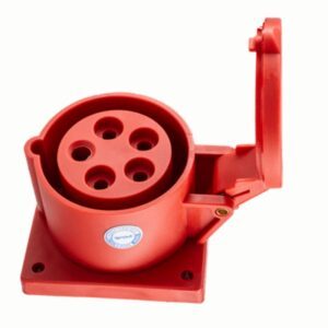 Ổ cắm loại cố định bắt trên bảng điện 5 cực, 16A, IP44 mã MPN-315 3