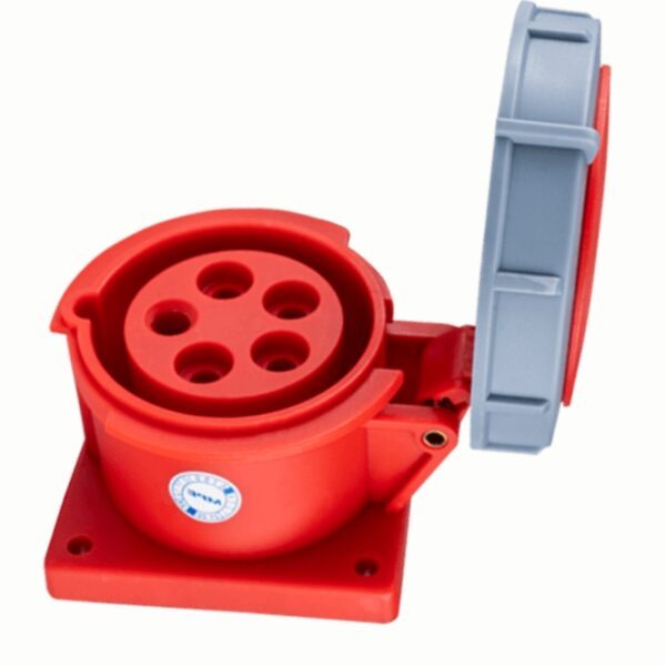 Ổ cắm loại cố định bắt trên bảng điện 5 cực, 16A, IP67 mã MPN-3152 1