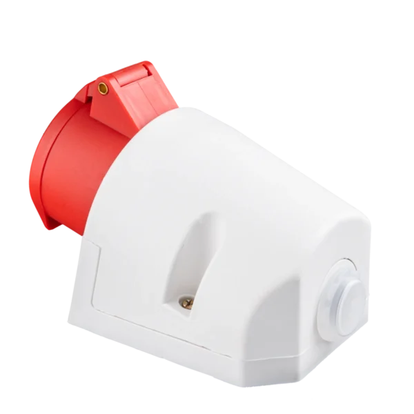 Ổ cắm cố định bắt trên tường 5 cực, 32A, IP44 mã MPN-125 1