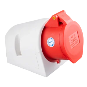 Ổ cắm cố định bắt trên tường 5 cực, 32A, IP44 mã MPN-125 4