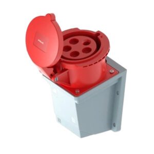 Ổ cắm cố định bắt trên tường 5 cực, 32A, IP44 mã MPN2-125 5