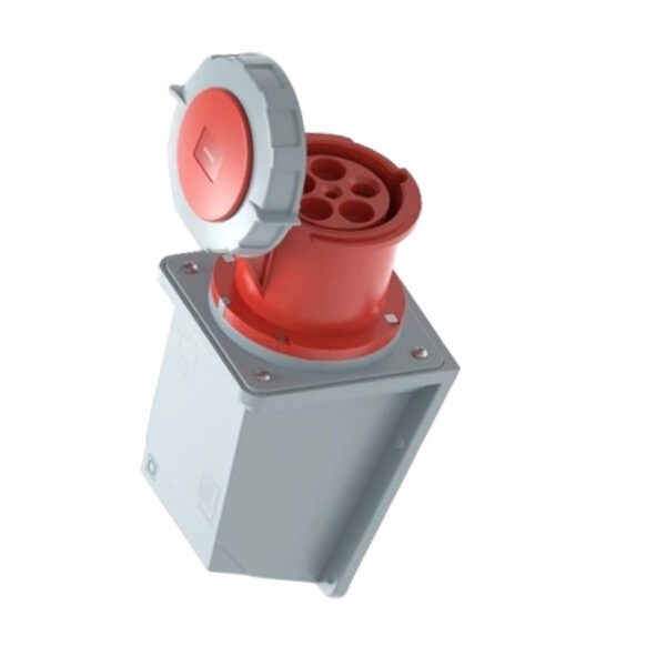 Ổ cắm cố định bắt trên tường 5 cực, 125A, IP67 mã MPN2-1452 1