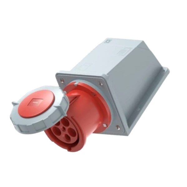 Ổ cắm cố định bắt trên tường 5 cực, 125A, IP67 mã MPN2-1452 2
