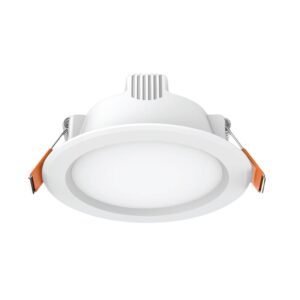 LED Downlight âm trần nhựa 9W ánh sáng vàng DLEL-9V 8