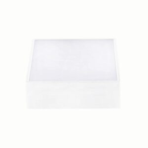 LED Downlight ốp nổi tràn viền trắng, mặt vuông 24W ánh sáng trắng SSDL-24T 8