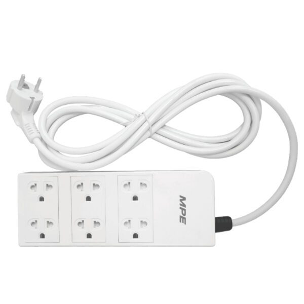 Ổ cắm di động 3 ổ cắm đôi ba chấu mã AM6S1 2