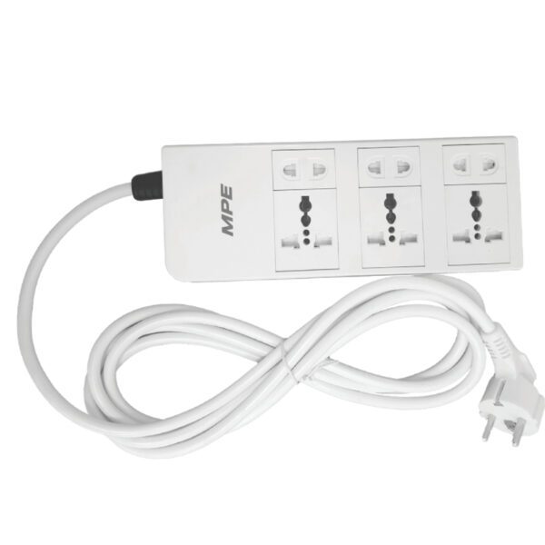 Ổ cắm di động 6 ổ cắm (đơn 2 chấu & đơn đa năng) mã AM6S2 2