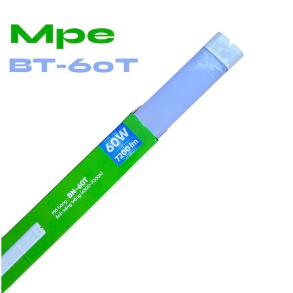 LED Bán Nguyệt Oval thân đèn nhựa 60W ánh sáng trắng BN-60T 2