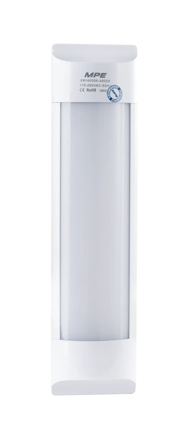 LED Bán Nguyệt thân đèn nhôm-nhựa 9W cảm biến chuyển động BN-9T/MS 1