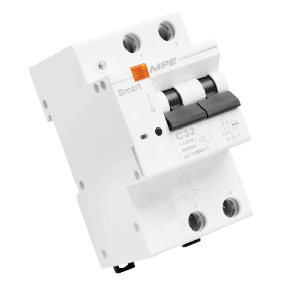 Cầu dao tự động thông minh MCBS 2 cực, 32A, 6kA mã MCBS-232 1