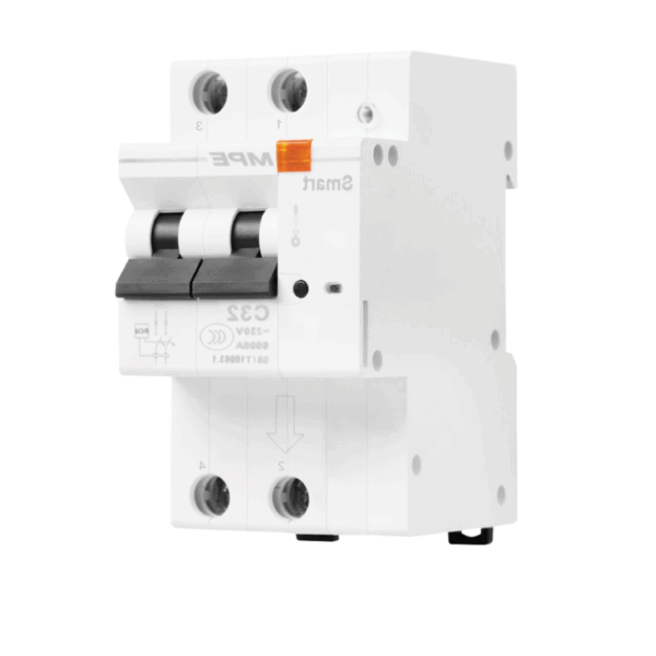 Cầu dao tự động thông minh MCBS 2 cực, 32A, 6kA mã MCBS-232 2