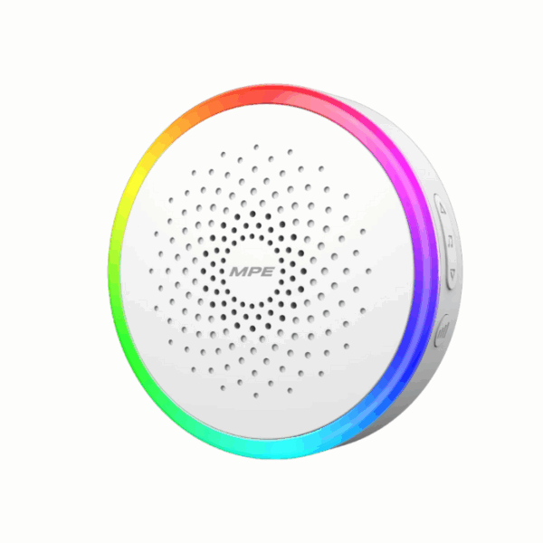 Chuông cửa không dây, không pin, 60 âm tuỳ chọn, viền đèn led RGB đa sắc mã DB3 1