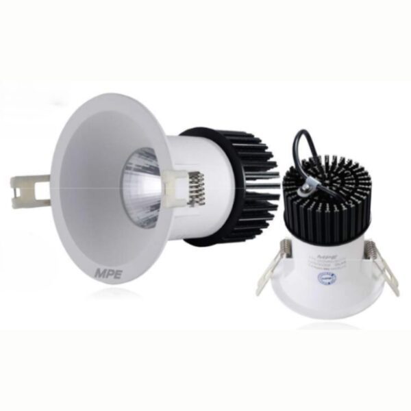 LED Downlight âm trần chống ẩm 12W ánh sáng vàng DL65-12V 1