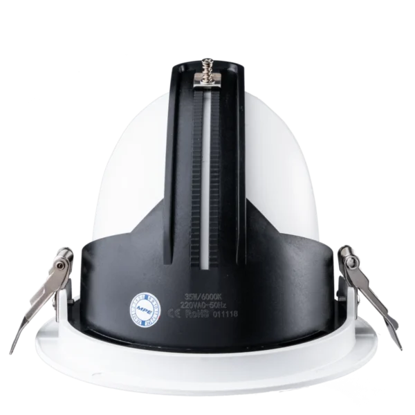 LED Downlight âm trần Chiếu điểm, Điều chỉnh hướng sáng 20W ánh sáng trắng DLA-20T 3