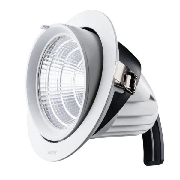 LED Downlight âm trần Chiếu điểm, Điều chỉnh hướng sáng 50W ánh sáng vàng DLA-50V 1