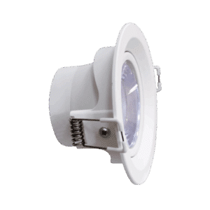 LED Downlight âm trần Chiếu điểm, Điều chỉnh hướng sáng, mặt tròn 9W ánh sáng vàng DLA2R-9V 7