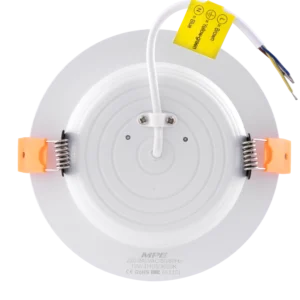 LED Downlight âm trần nhôm, viền bạc 12W - 3 chế độ màu DLB-12/3C 5