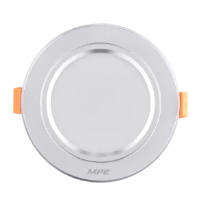 LED Downlight âm trần nhôm, viền bạc 5W - 3 chế độ màu DLB2-5/3C 7