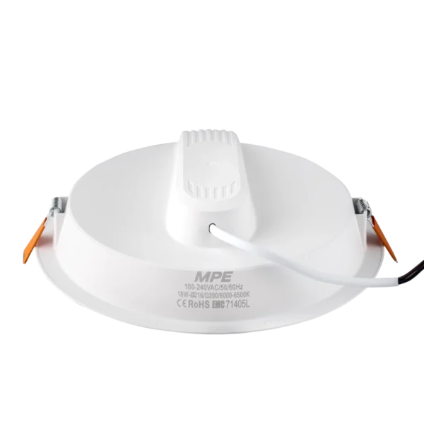 LED Downlight âm trần nhựa 18W - 3 chế độ màu DLE-18/3C 3