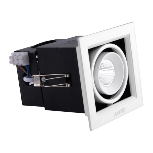 LED Downlight âm trần Chiếu điểm 1 đèn 7W ánh sáng trắng DLS-107T 3